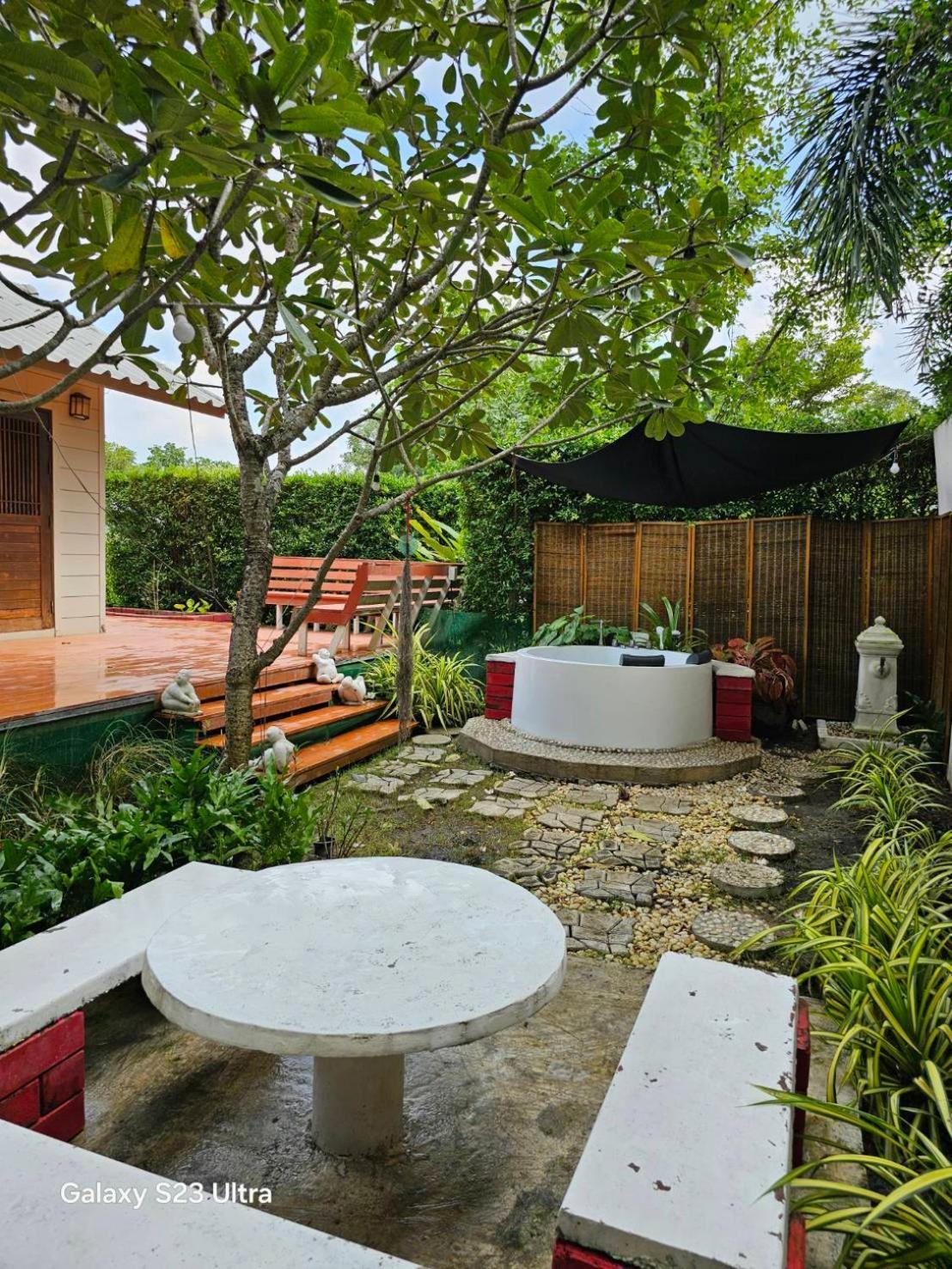 Terrua Main Ten Villa Garden Suan Phueng Eksteriør bilde